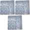 3 Pack Paisley Cotton Bandanas Classic Western Style Headwear